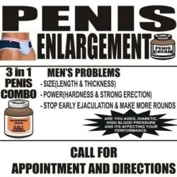 Herbal Penis enlargement cream
